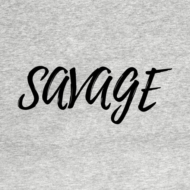 SAVAGE by Saltee Nuts Designs